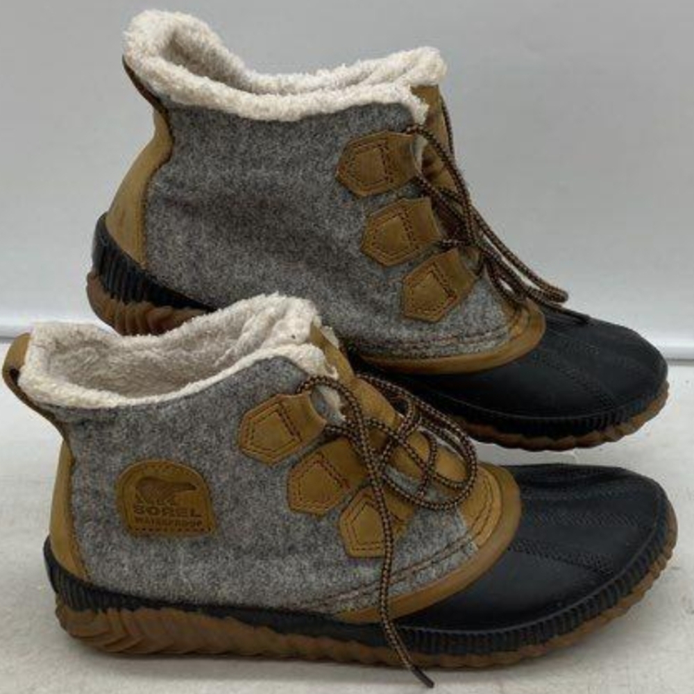 Sorel Out N About Plus Felt Waterproof Boots Size 8 Used Exc MSRP $120 - Picture 5 of 7